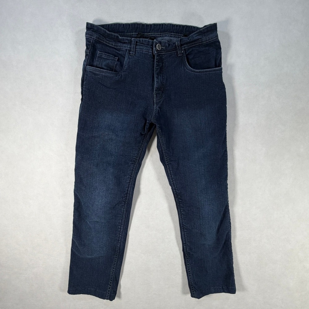 Street &‎ Steel Aramid Reinforced Motorcycle Riding Jeans Dark Wash Mens 32x26.5